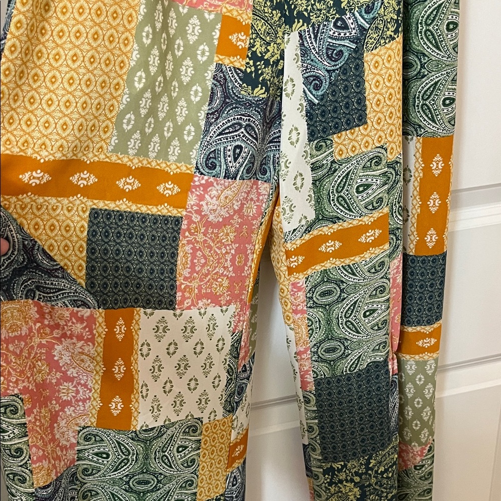 Bohemian Patchwork Maxi Dress - image 4